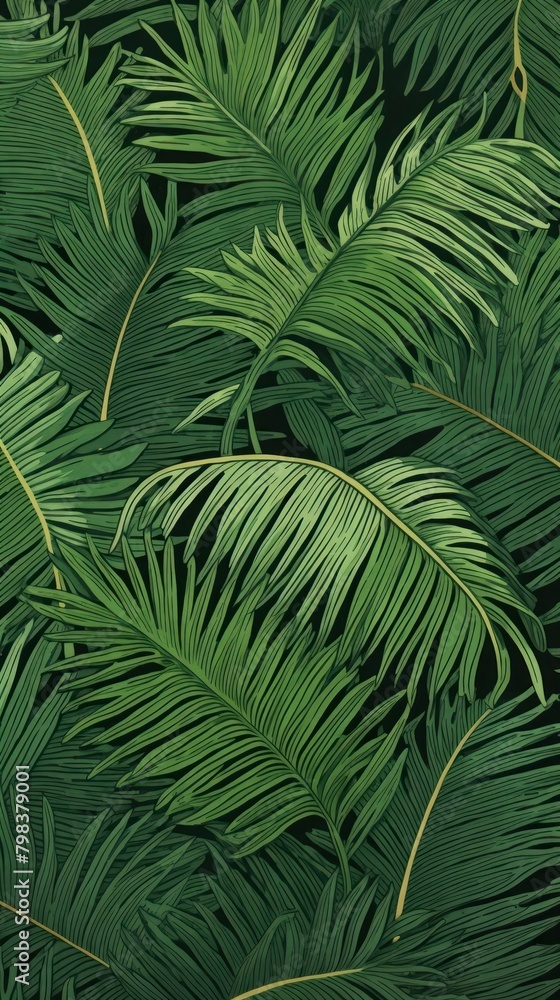 Palm leafs nature vegetation outdoors. Palm leafs nature vegetation outdoors.