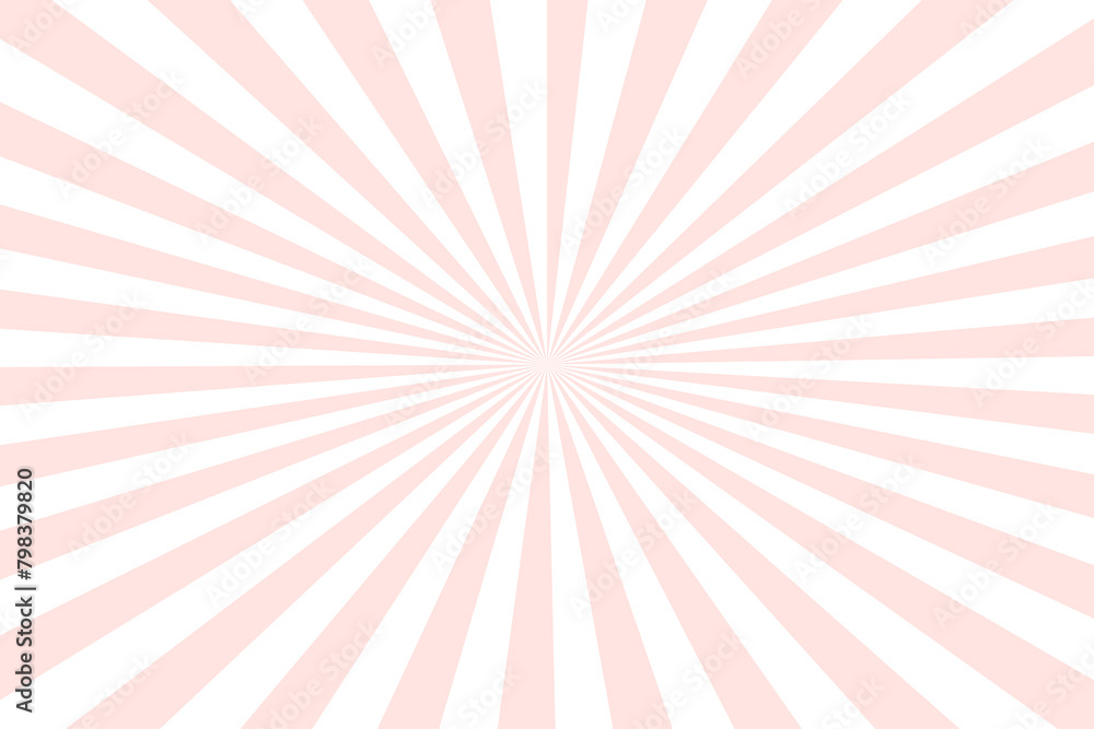 Fototapeta premium MistyRose Sunburst for the background. flag of japanese. The rising sun..