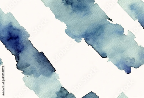 'watercolor own illustration white Blue Space Raster your text background isolated rectangle Watercolour Pattern Abstract Texture Design Water Paper Frame Art' photo
