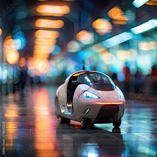 car in motion blur © alvian