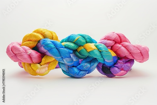 Colorful Braid Rope Team: Empowerment through Blending Collective Psychology