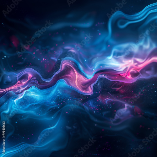 Celestial Dance Abstract Background [1:1]