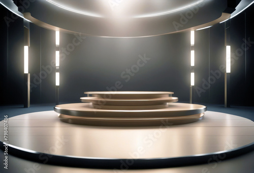 'render 3d podiums realistic poduim three-dimensional graphic illustration cartoon object model dais president microphone mic speaker talk speech politic set'