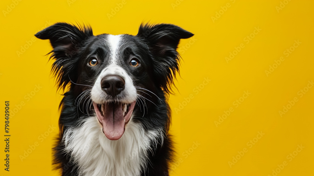 Fototapeta premium border collie puppy
