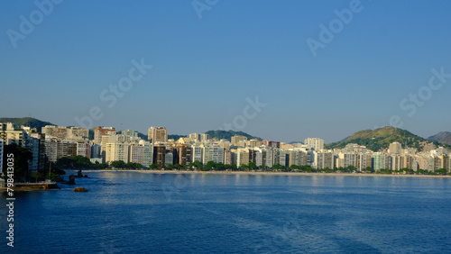 Panoramic view of Icaraí, neighborhood of the city of Niterói, Rio de Janeiro, Brazil
