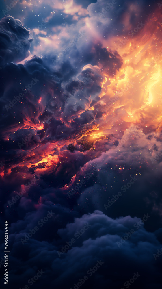 Cosmic Ember Cloudscape [9:16]