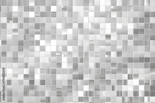 Gray and white squares texture. Imitation of transparent vector background.