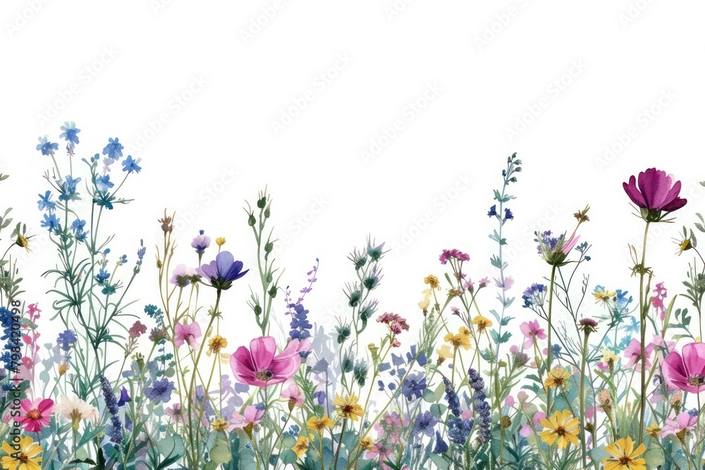 Wildflower backgrounds wildflower outdoors.