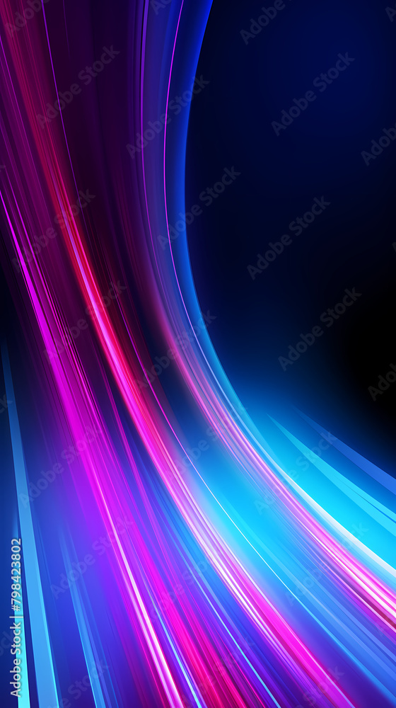 Speed of light background, blue, purple and red neon lights Speed of light background, blue, purple and red neon lights