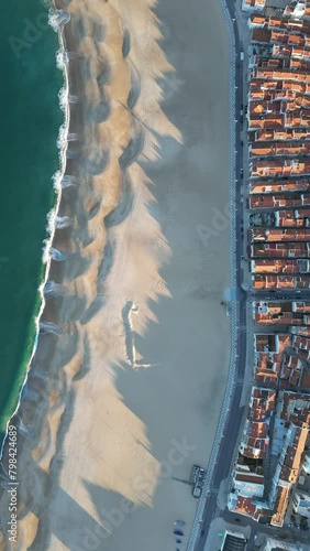 Beautiful Nazare beach