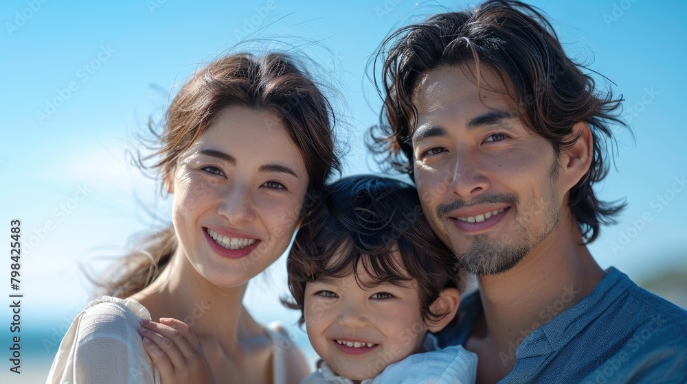 Young parents and children Young parents and children