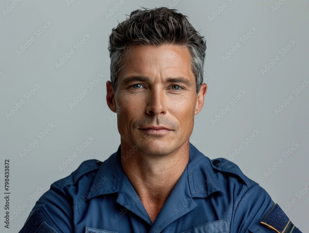 Obraz premium Security portrait photos