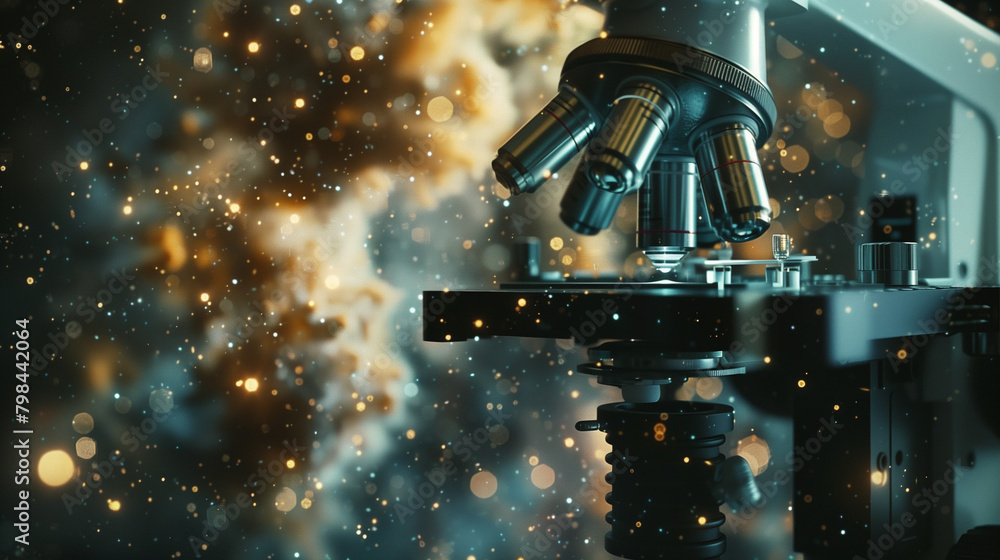 Cosmic Clarity: Microscope Against a Stellar Backdrop Cosmic Clarity: Microscope Against a Stellar Backdrop