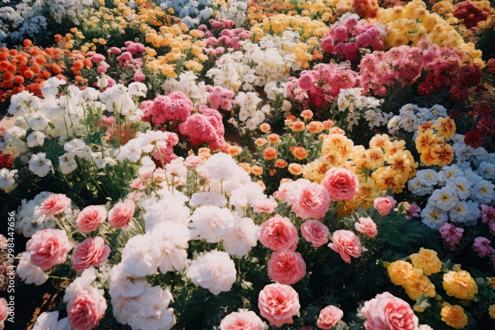 Fototapeta premium Flowers garden outdoors blossom nature.