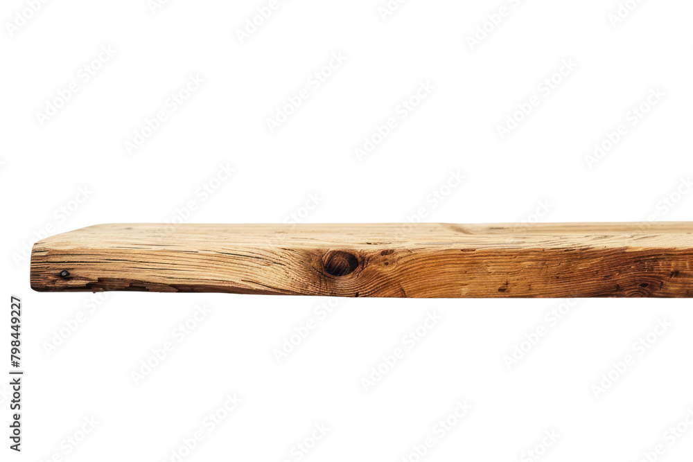 A minimalist shelf made from reclaimed wood, emphasizing the clean lines and understated elegance of the sustainable material, isolated on a white background A minimalist shelf made from reclaimed wood, emphasizing the clean lines and understated elegance of the sustainable material, isolated on a white background