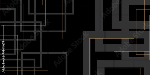 Black and white abstract background.  Dark geometric black abstract background elegant design pattern.  Vector abstract graphic design banner pattern presentation background web template.