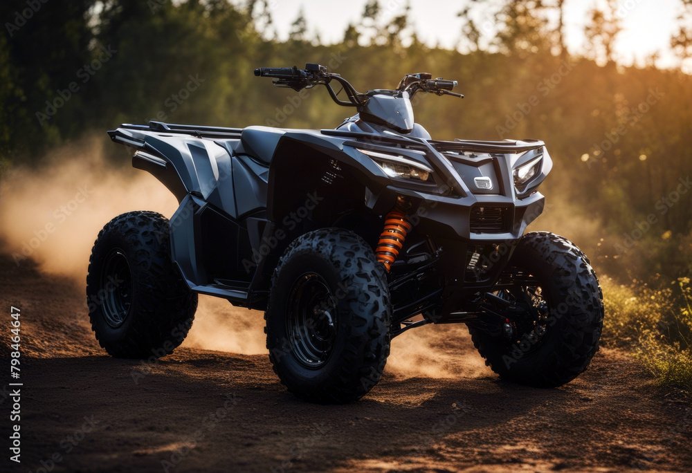 modern powerful atv offroad isolated tractor vehicle transport quadbike transportation extreme black wheel driving motorcycle sport hobby power racing car radiator front aggressive modern powerful atv offroad isolated tractor vehicle transport quadbike transportation extreme black wheel driving motorcycle sport hobby power racing car radiator front aggressive