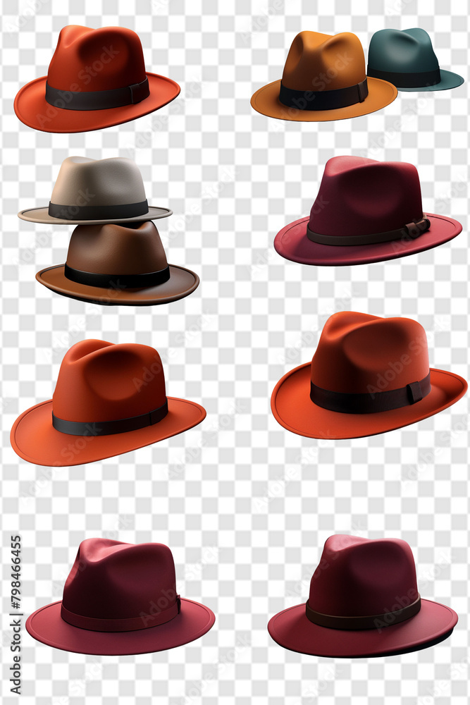 Elegant cowboy hat png collection