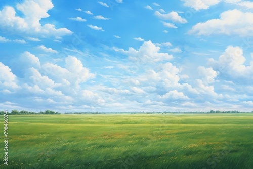 Meadow background landscape sky backgrounds. photo