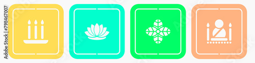 Vesak pattern for decoration, panel, background, and cnc cutting