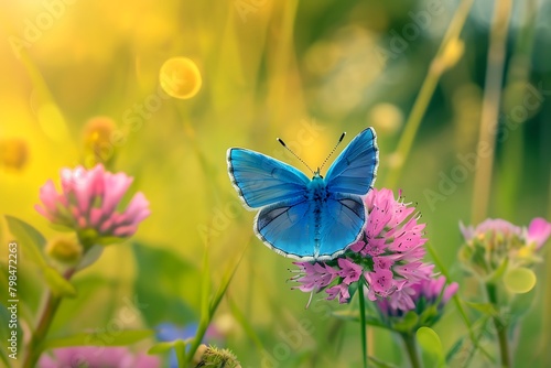 butterfly on a flower © Usman