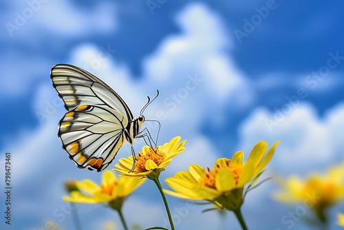 butterfly on flower