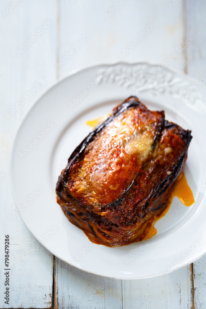 rustic italian eggplant parmigiana