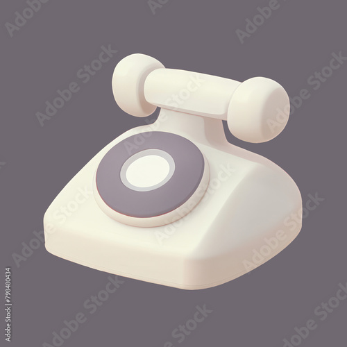 Phone illustration isolated on white background (ID: 798480434)