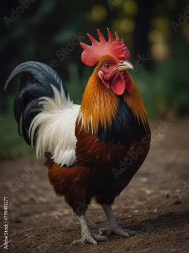 photography of rooster