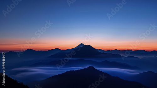 Misty Mountain Solitude © Natthaphat 