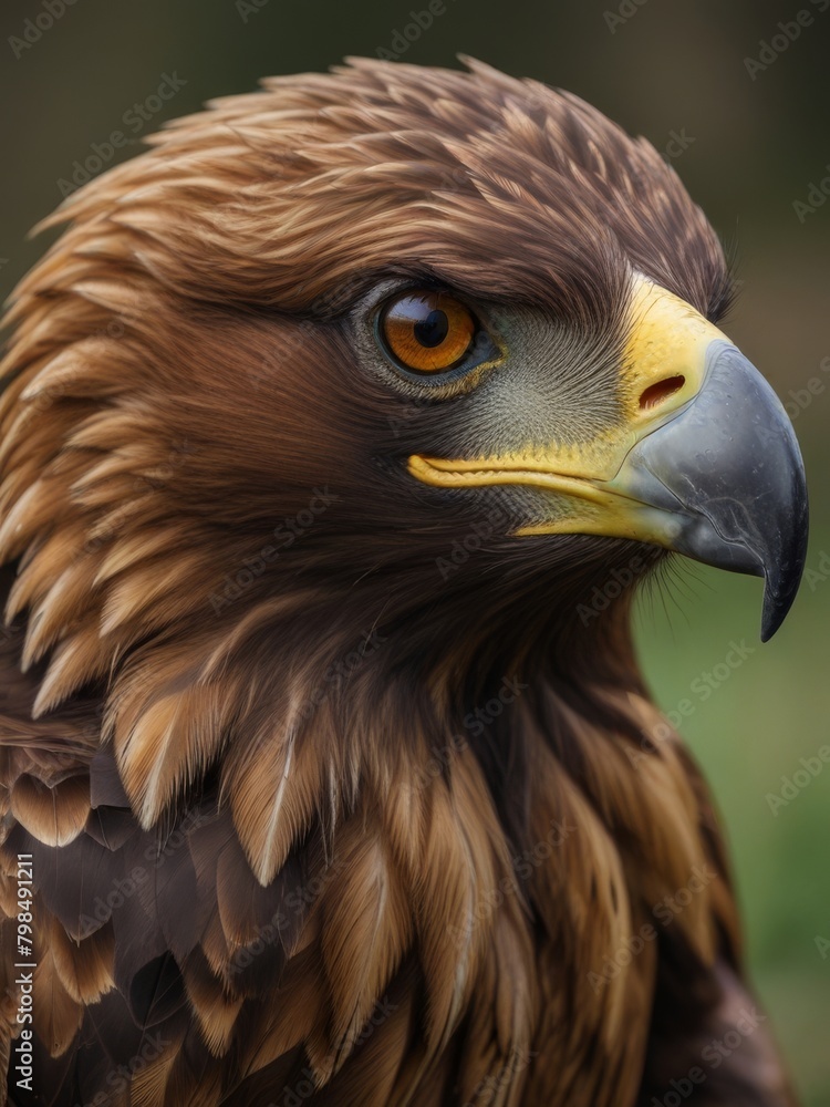 Fototapeta premium professional photography of golden eagle