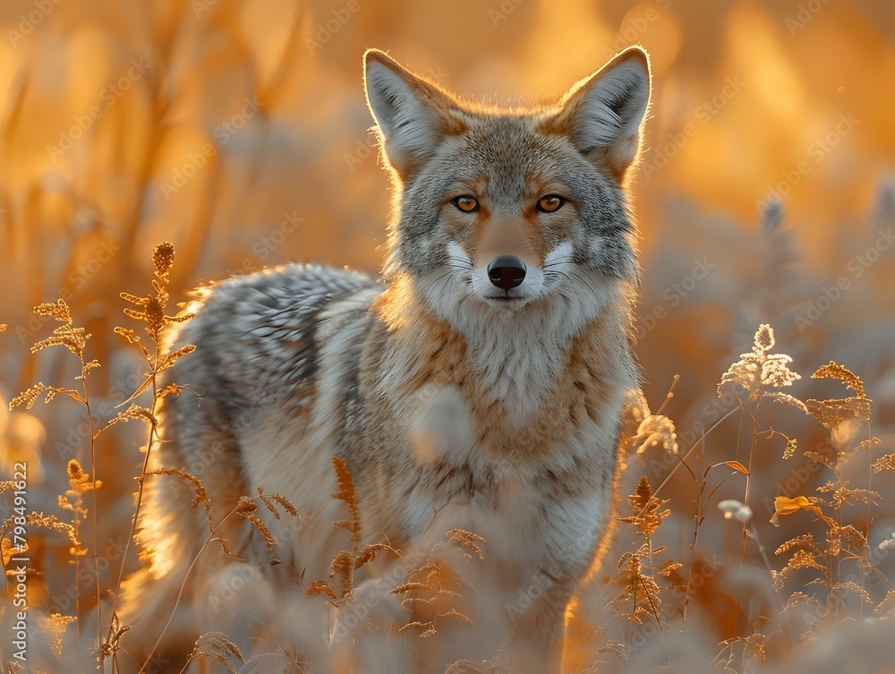 Coyote in the Wild: Beauty in Focus