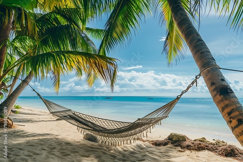 hammock on the beach © Usman