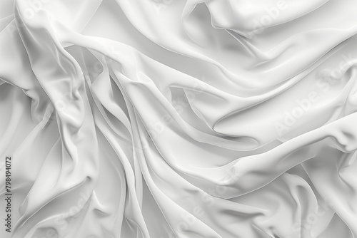 white fabric background, gradient