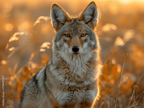 Coyote Close-Up: Beauty in Natural Light