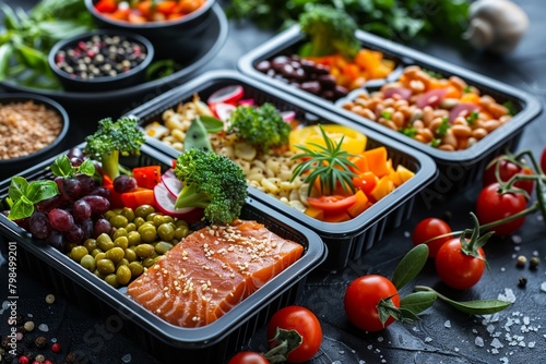 Nutritious meal prep program created for optimal health and wellness goals