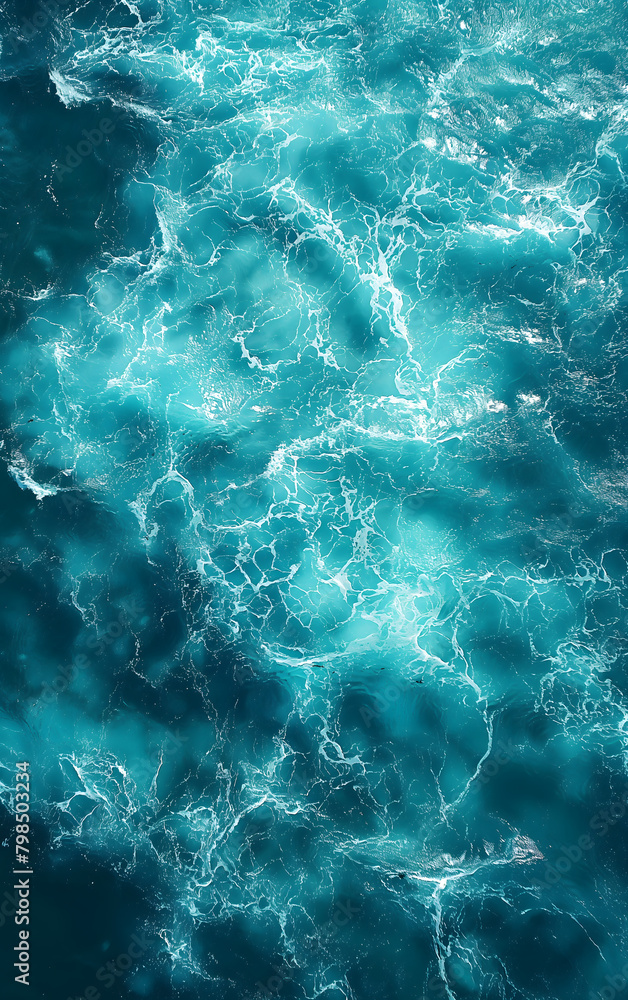 Aerial View of Crystal Clear Sea Waters Along Rugged Cliffs Aerial View of Crystal Clear Sea Waters Along Rugged Cliffs