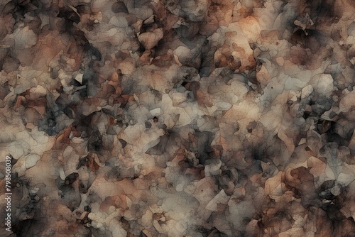 A close up of a brown and gray background with a few small dots