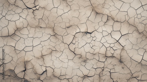 Dry cracked earth texture background. Global warming, climate change concept.