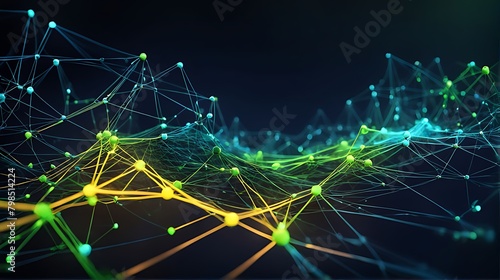  Modern digital abstract 3D background.  .Can be used in the description of network abilities  technological processes  digital storages  science  education  etc. Copy space. 