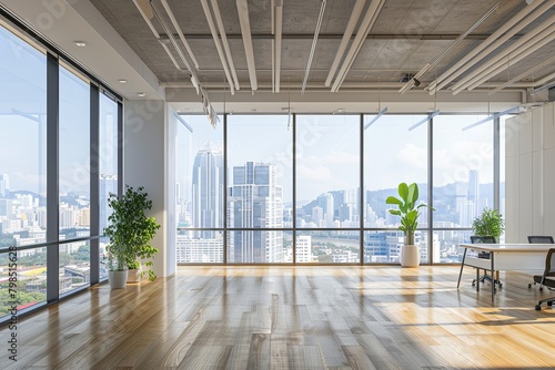 Defocused Office Environments: Open-Plan Offices with Softening Windows