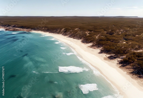 'Western view Head beach Australia Wylie Australia Aerial Water Beach Travel Nature Landscape Sea Ocean Sand Waves Australia Beautiful Natural Drone Coastline Seaside Coast Rocks Coastal Cliff' photo