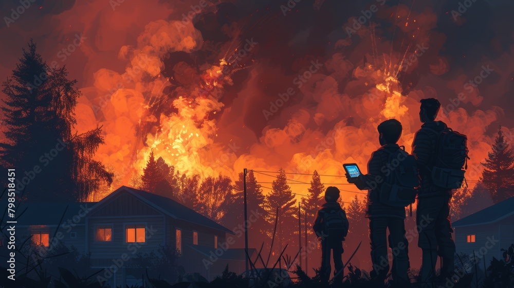 Mobile App Interface for Wildfire-Prone Areas: Real-Time Fire Alerts and Safety Measures for Residents Mobile App Interface for Wildfire-Prone Areas: Real-Time Fire Alerts and Safety Measures for Residents