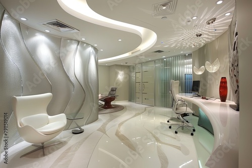 Fashion-Forward Office Interiors: Elevating Workspaces with Color, Texture, and Luxury