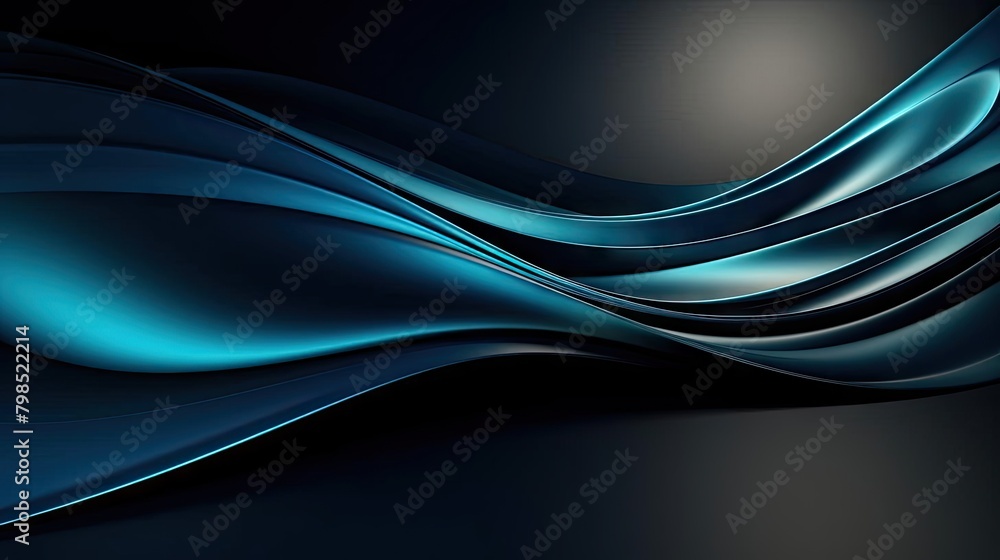 Fototapeta premium modern abstract black and blue background for modern wallpapers background