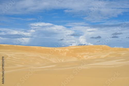 walk across the dunes to Tin City