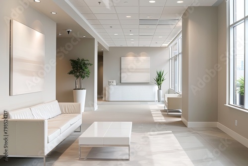 Corporate Spaces with Neutral Tones: Where Light and Space Converge