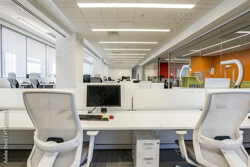 Sleek White Desks: Contemporary Inspirations for Bright & Creative Office Spaces
