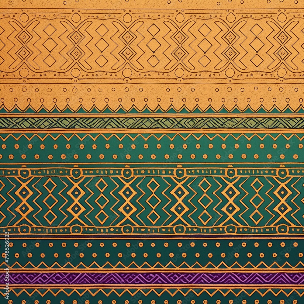 traditional thai style fabric