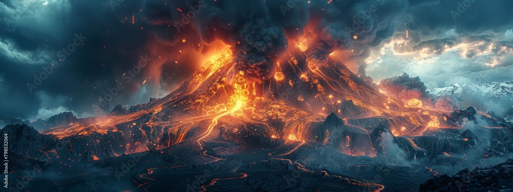 Volcanic Eruption Near Populated Area: AI Monitoring and Alert Systems in Action Volcanic Eruption Near Populated Area: AI Monitoring and Alert Systems in Action